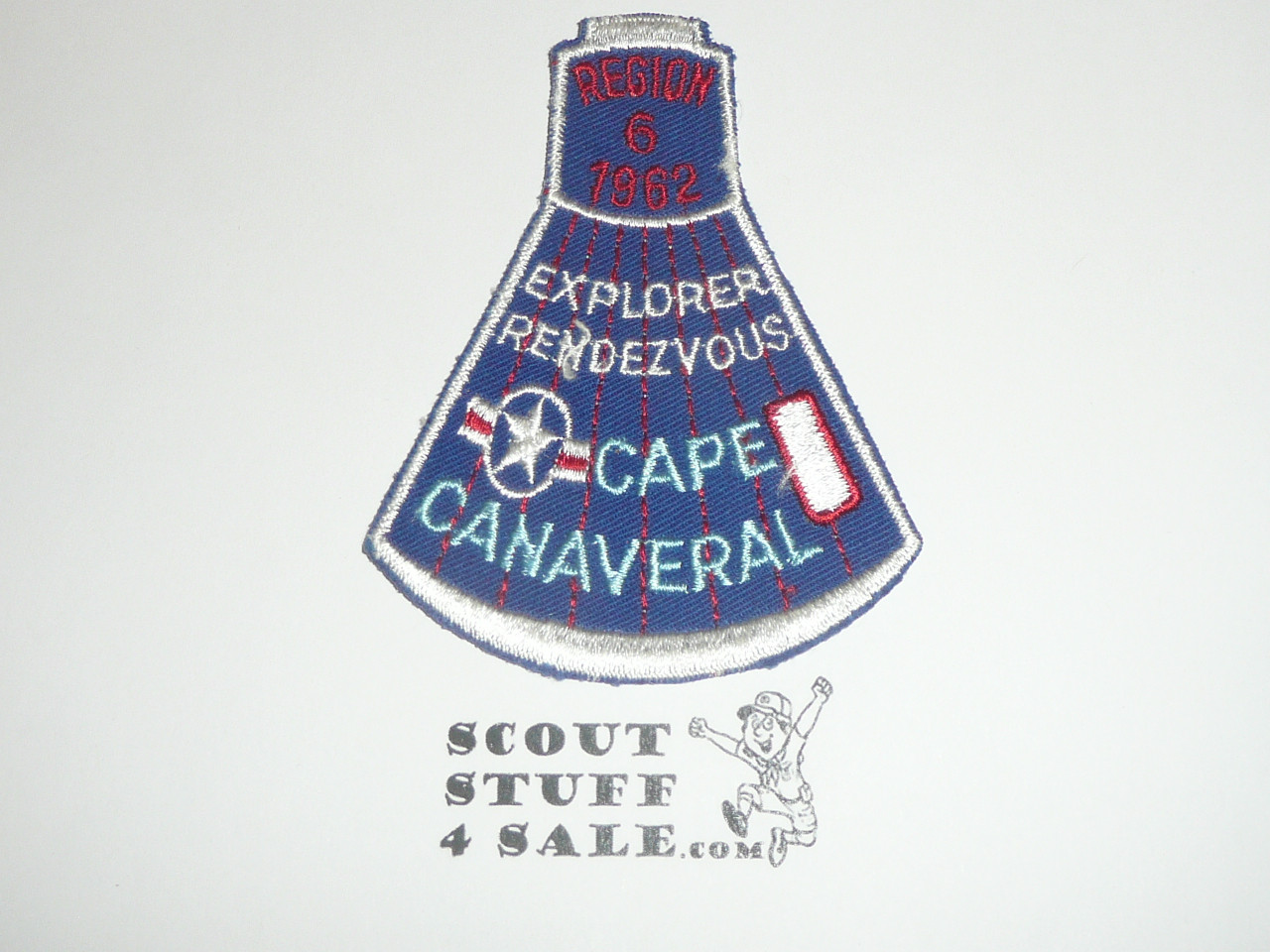Region 6 1962 Explorer Rendezvous Patch - Boy Scout