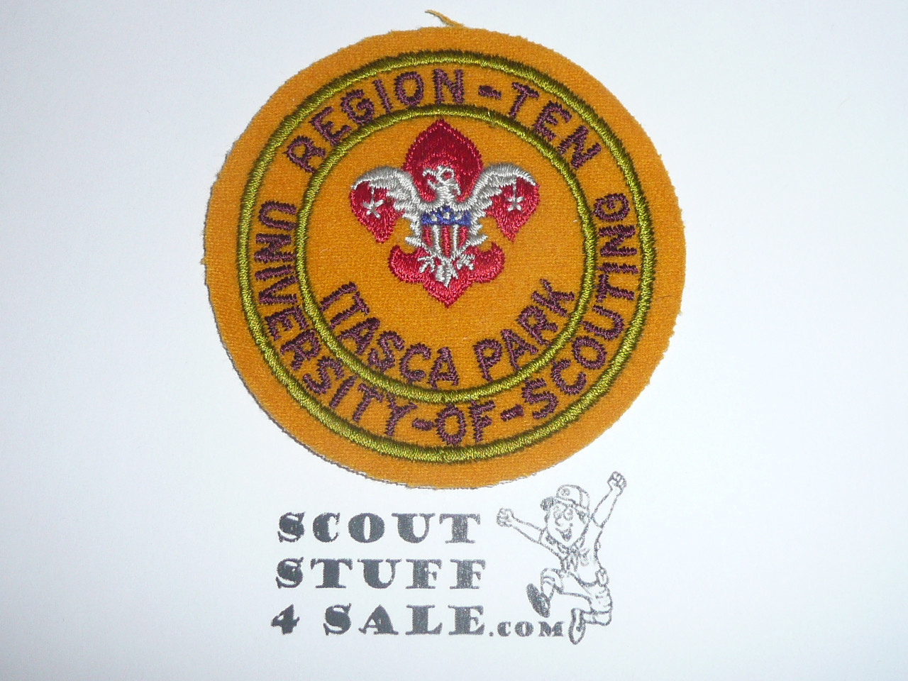 Region 10 University of Scouting Felt Patch - Boy Scout
