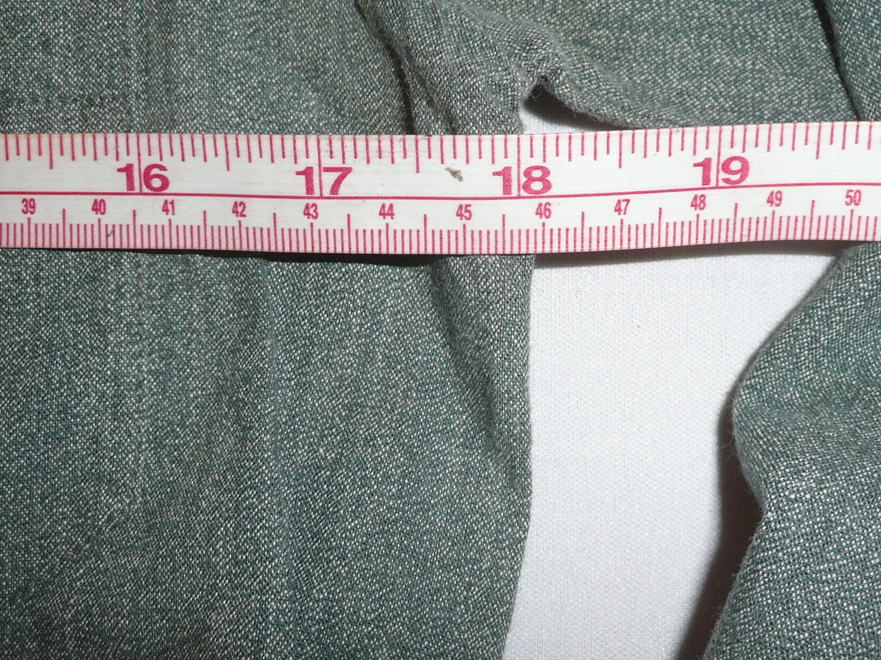 1940's Girl Scout Uniform Dress, 18" chest 34" waist 34" length, GSH26