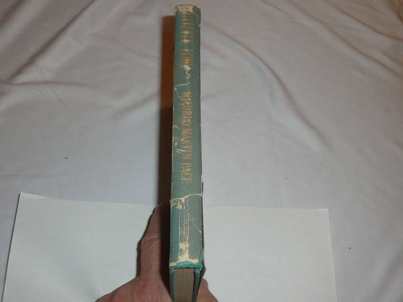 Juliette Low by by Mildred Mastin Pace, with dust jacket, Inscribed by Olave Baden Powell