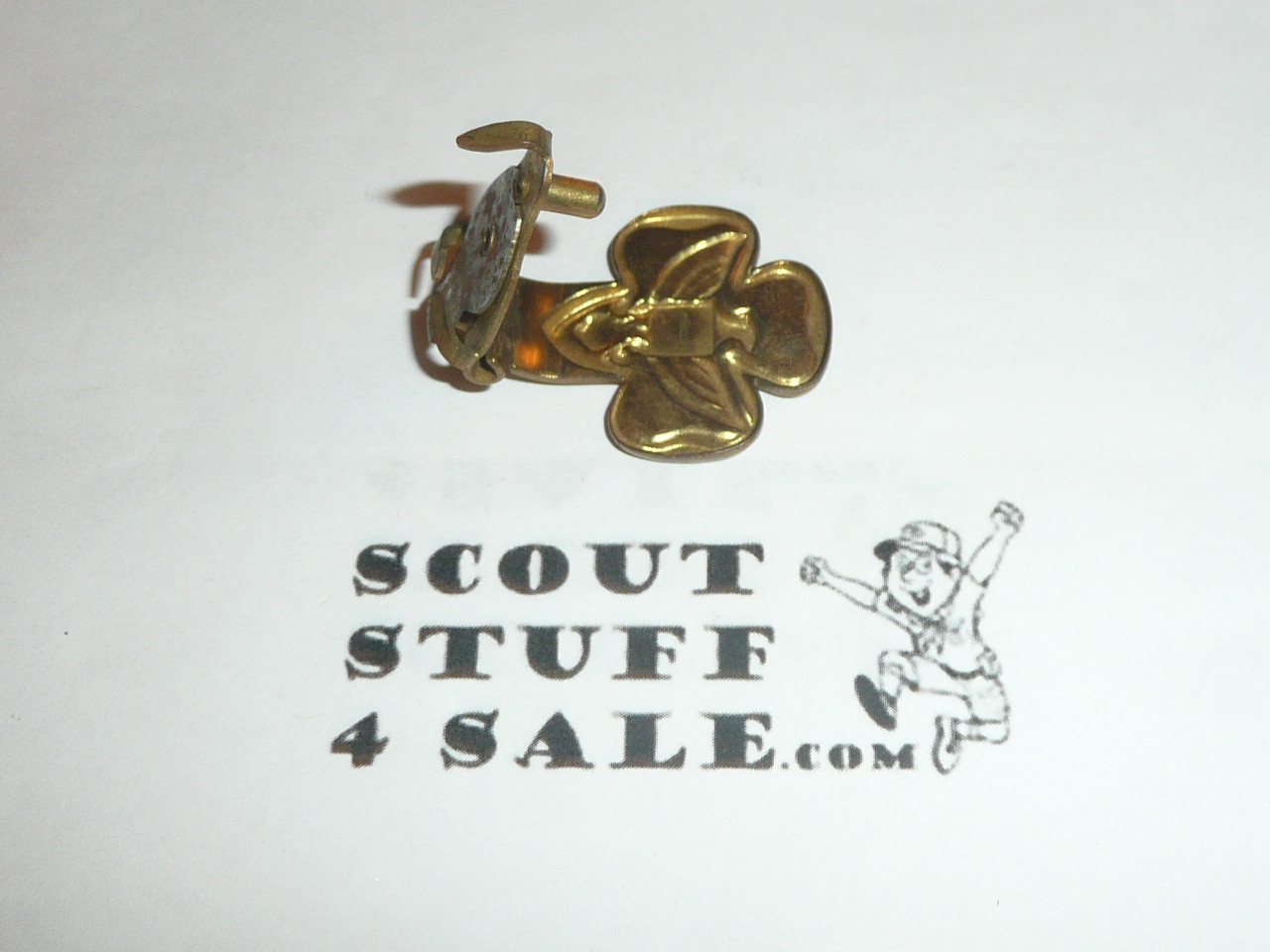 Girl Scout Clip, no ribbon, HC35