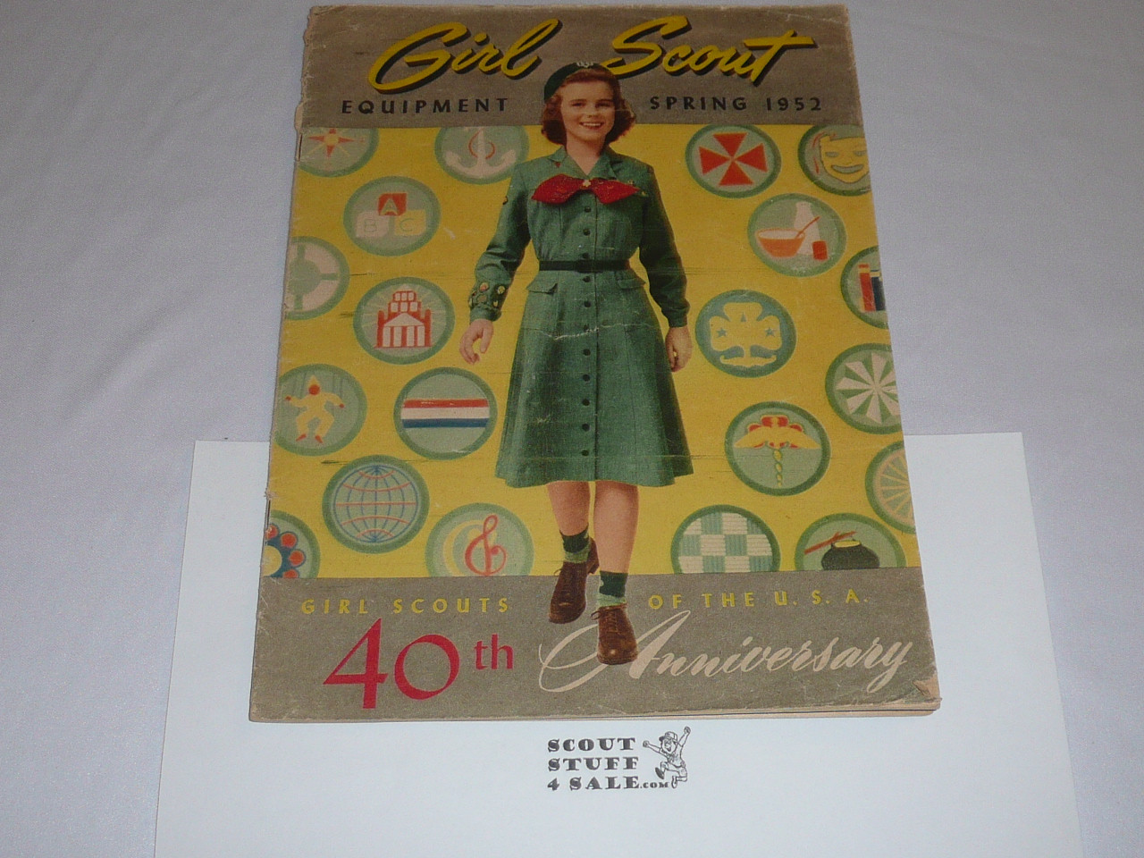 Girl Scout Equipment Catalog, Spring 1952