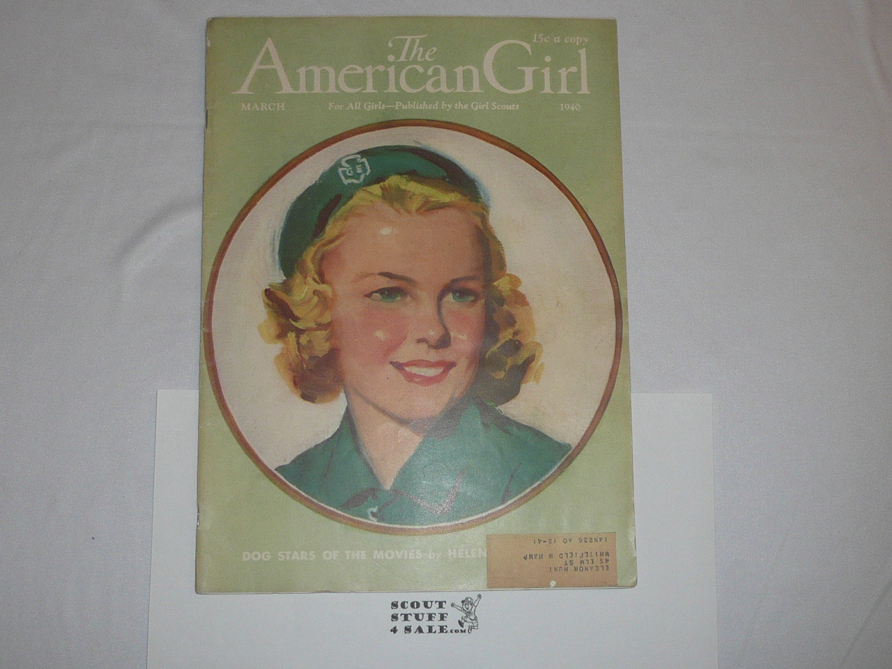 American Girl Magazine, Girl Scout, March 1940