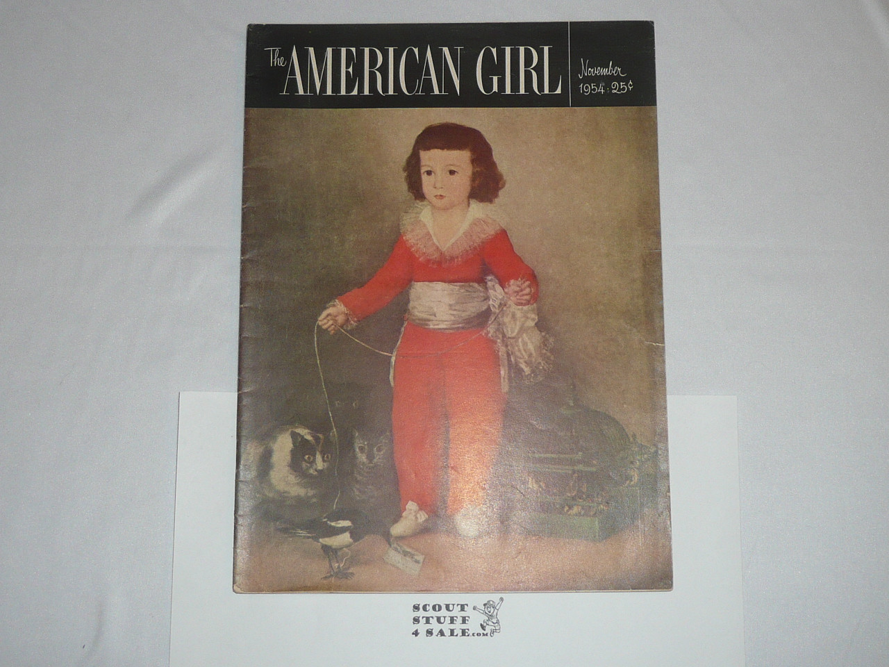 American Girl Magazine, Girl Scout, November 1954