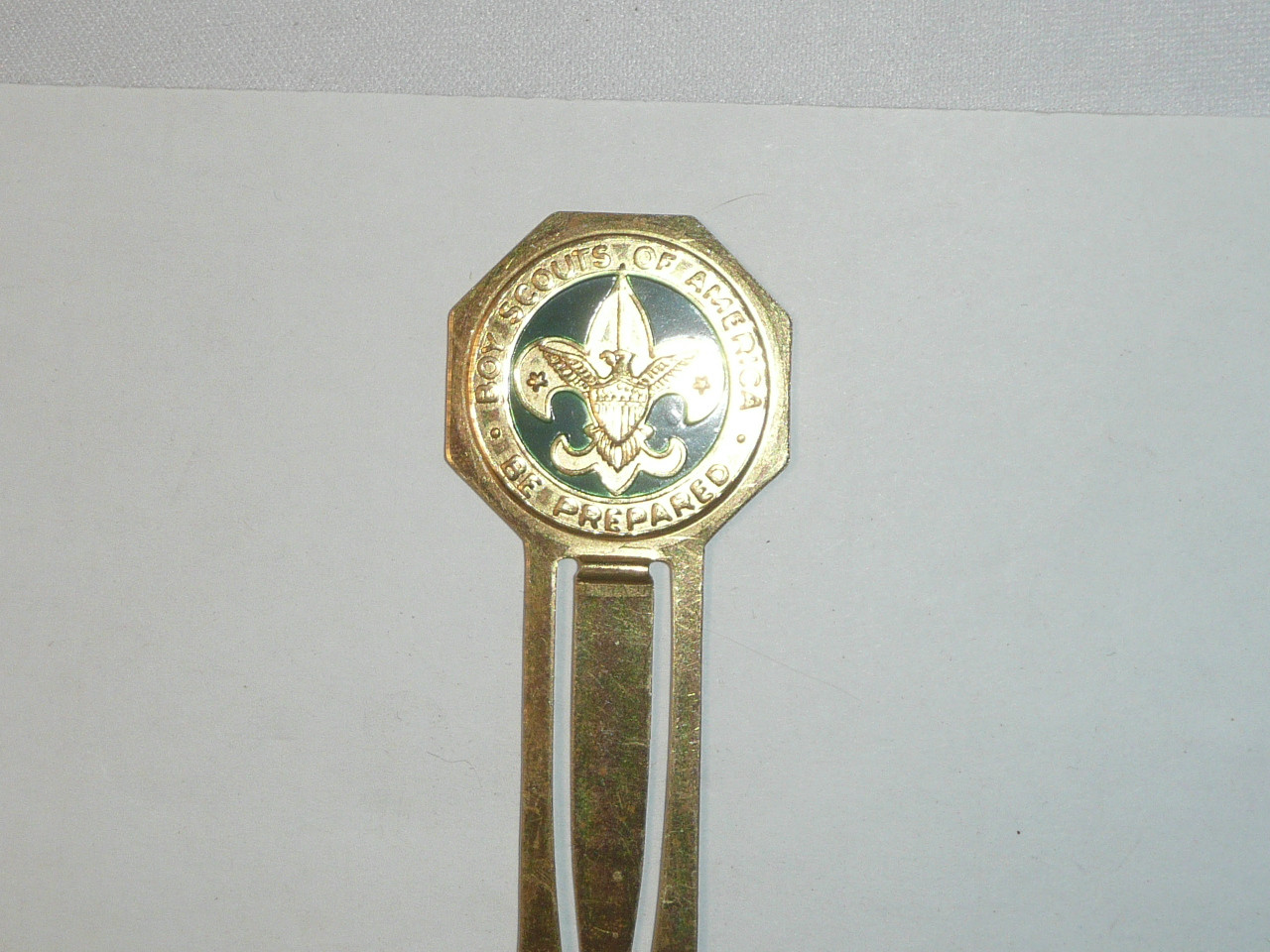 1960's Boy Scout Brass Bookmark