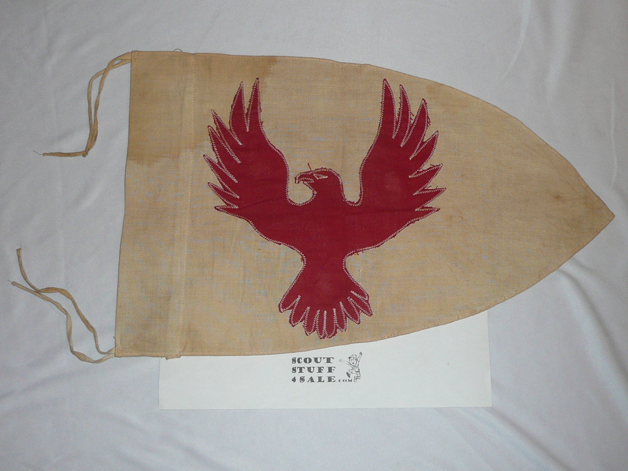 Early Flying Eagle Patrol Flag, used