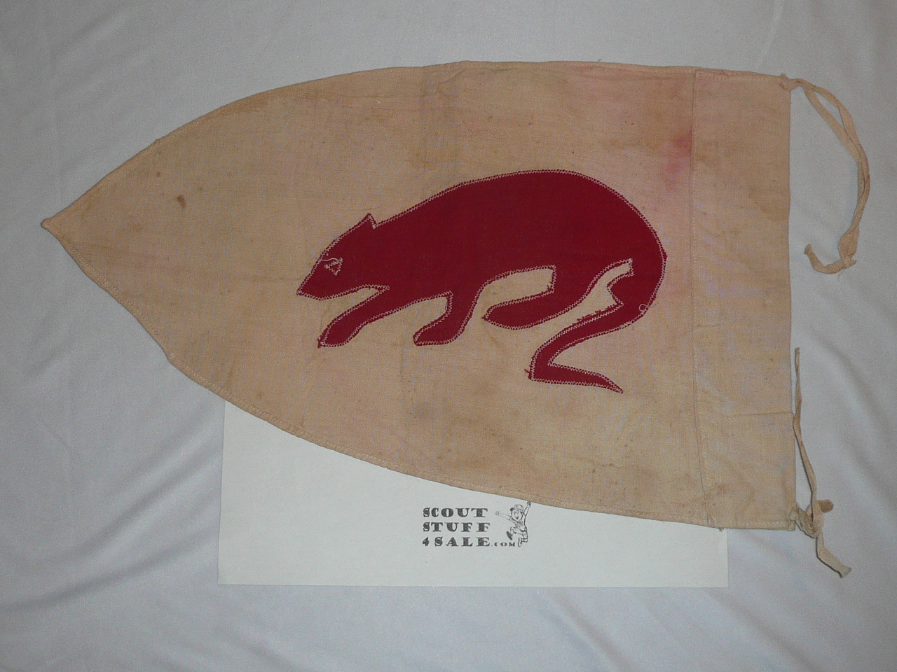 Early Otter Patrol Flag, used