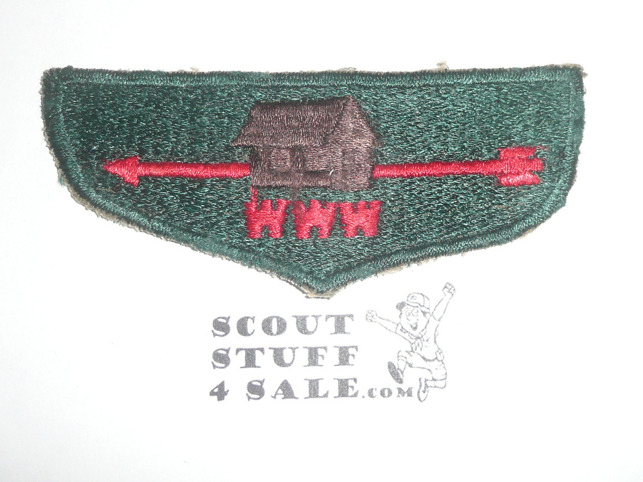 Order of the Arrow Lodge #43 Delmont s2b Flap Patch - Scout