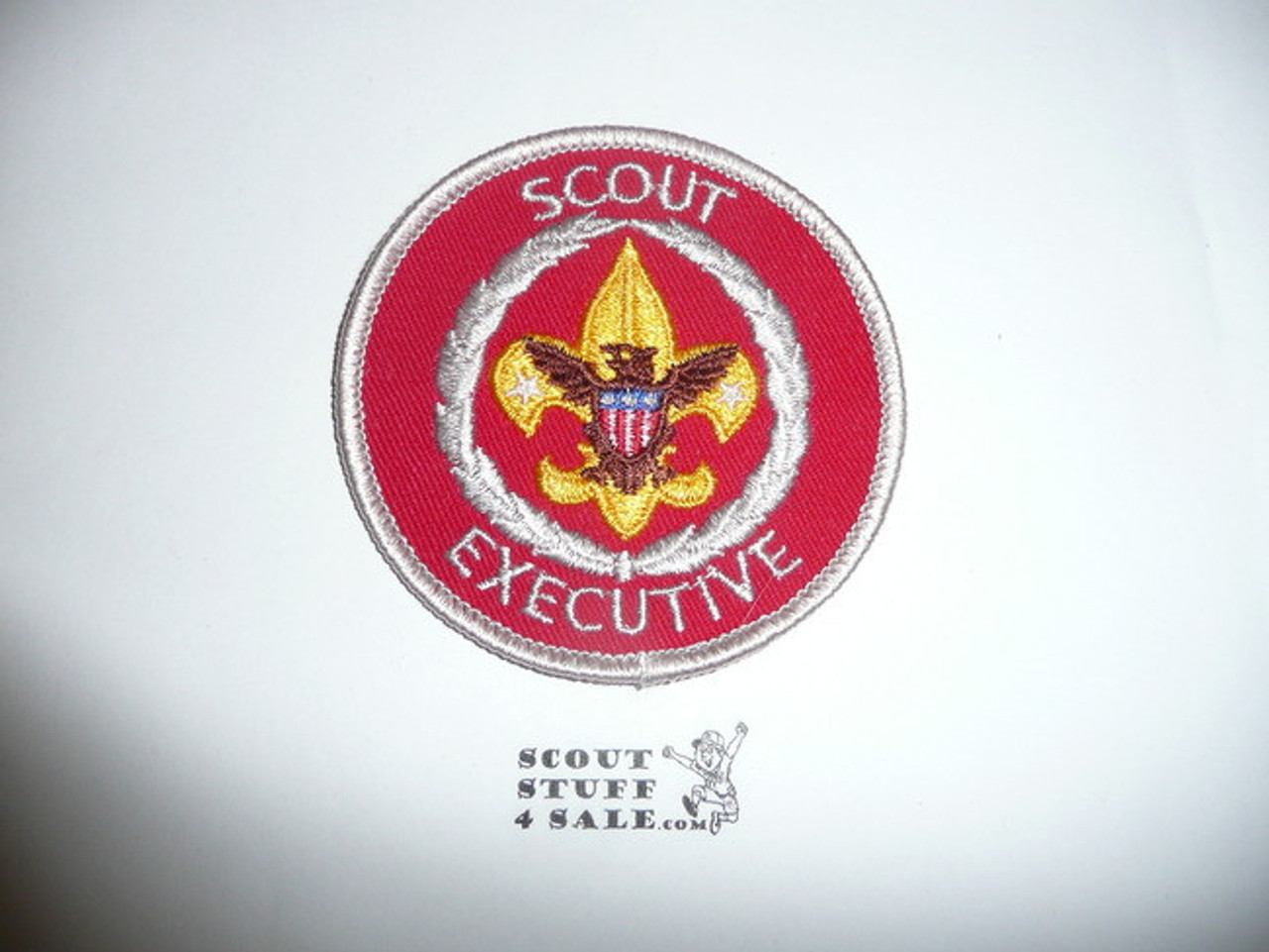 Scout Executive Patch (SE7), 1972-1990, lt. use