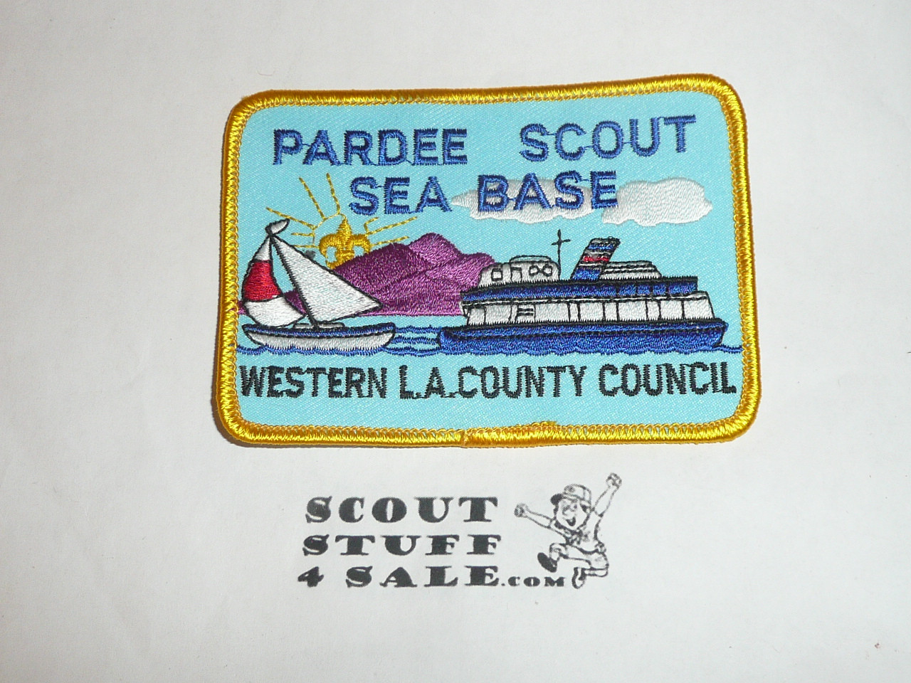 1970's Pardee Scout Seabase Patch - Southern California Scouting