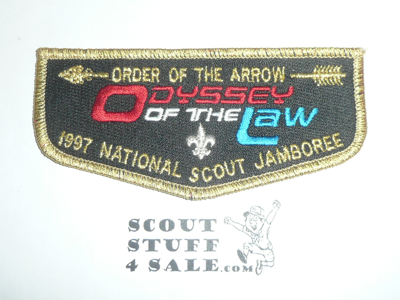 1997 National Jamboree Odyssey of the Law Flap Patch