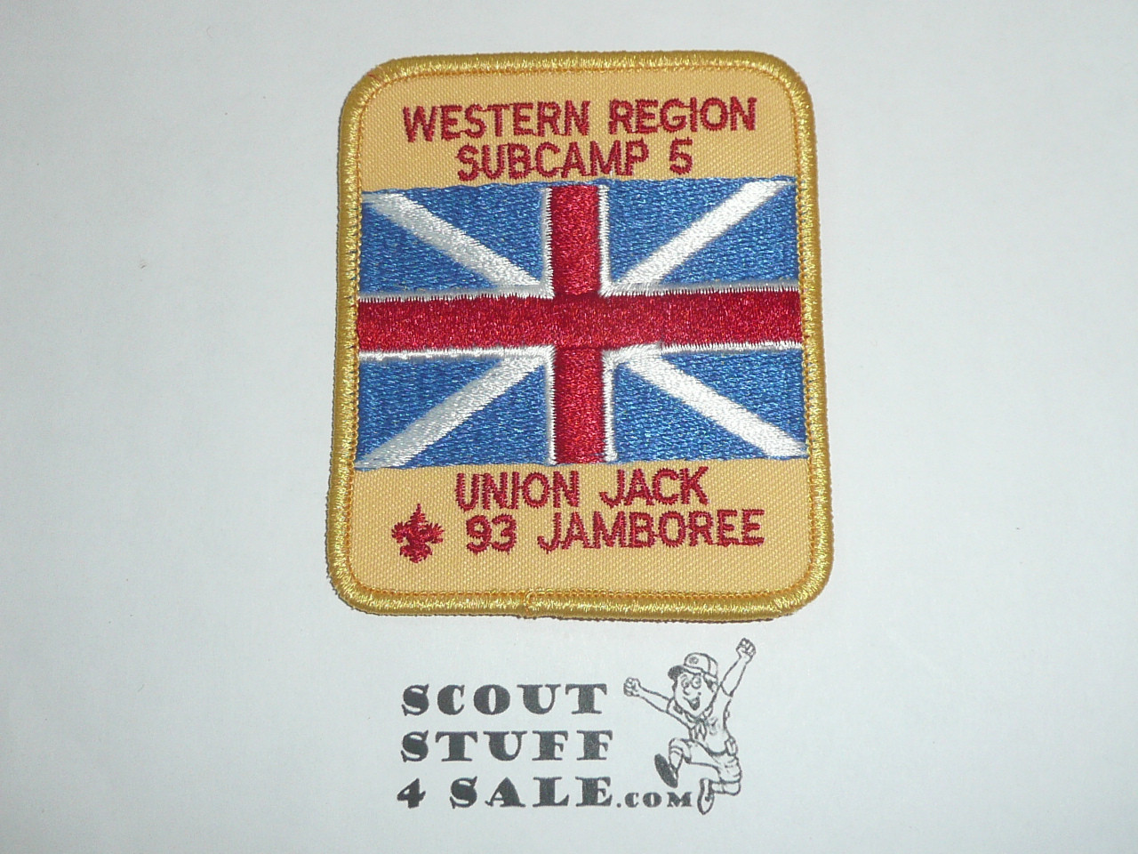 1993 National Jamboree Western Region Subcamp 5 Patch