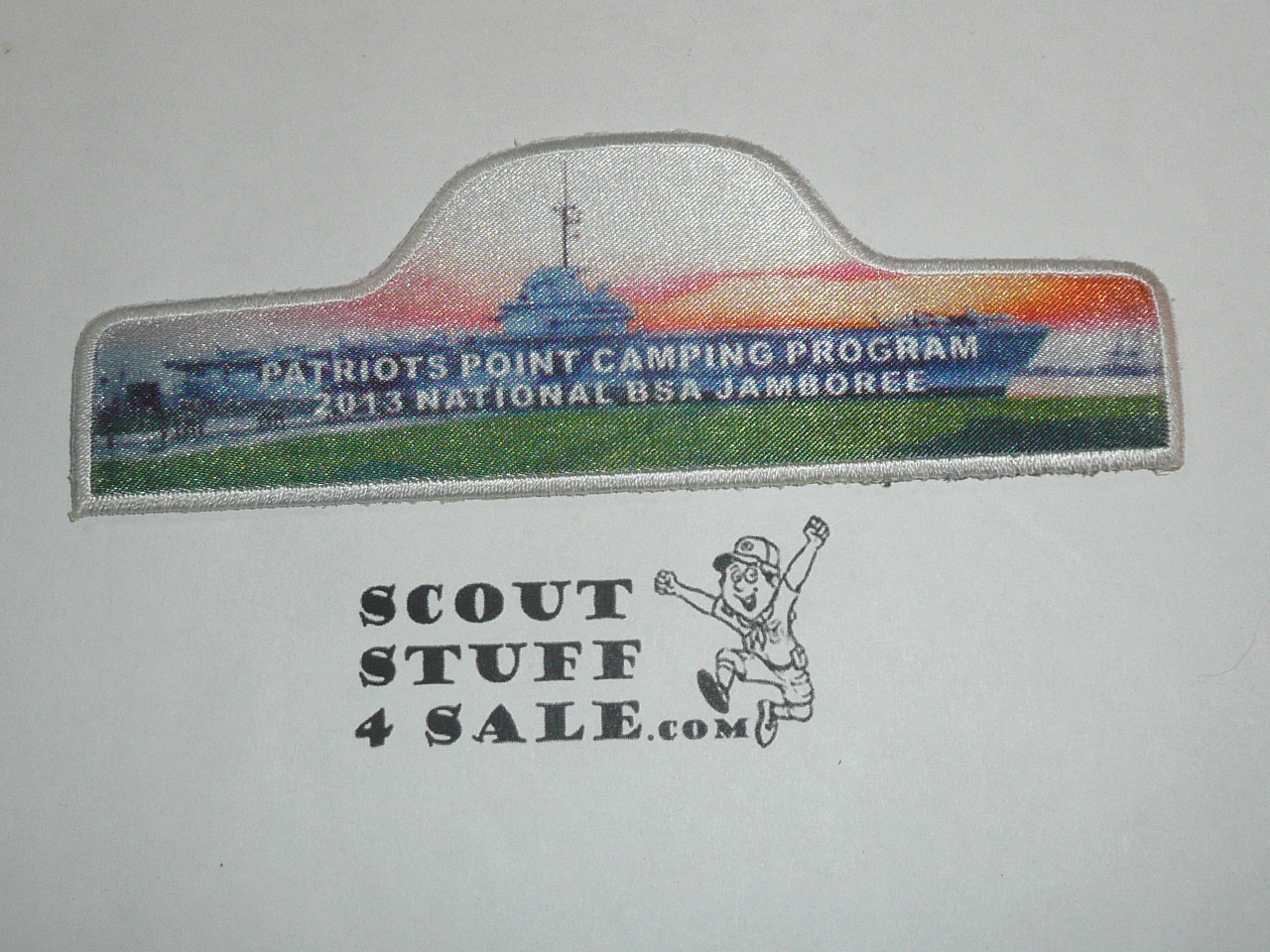 2013 National Jamboree Patriots Point Camping Program Patch