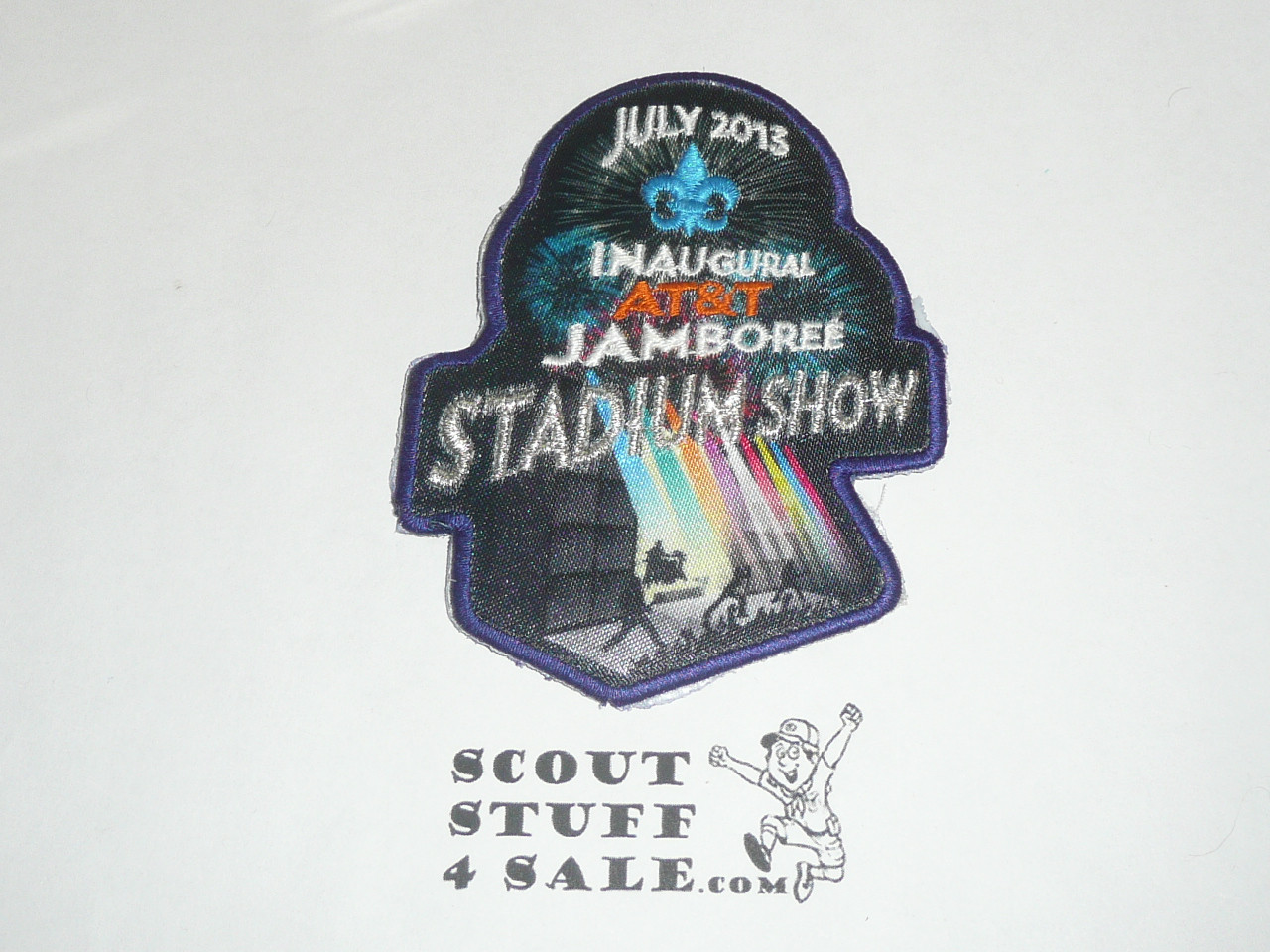 2013 National Jamboree Inaugural Stadium Show Patch