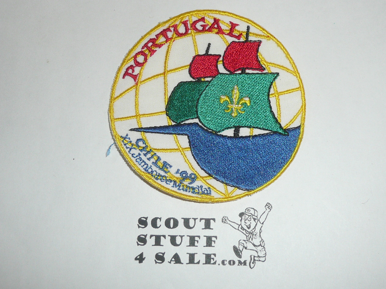 1999 Boy Scout World Jamboree Portugal Contingent Patch