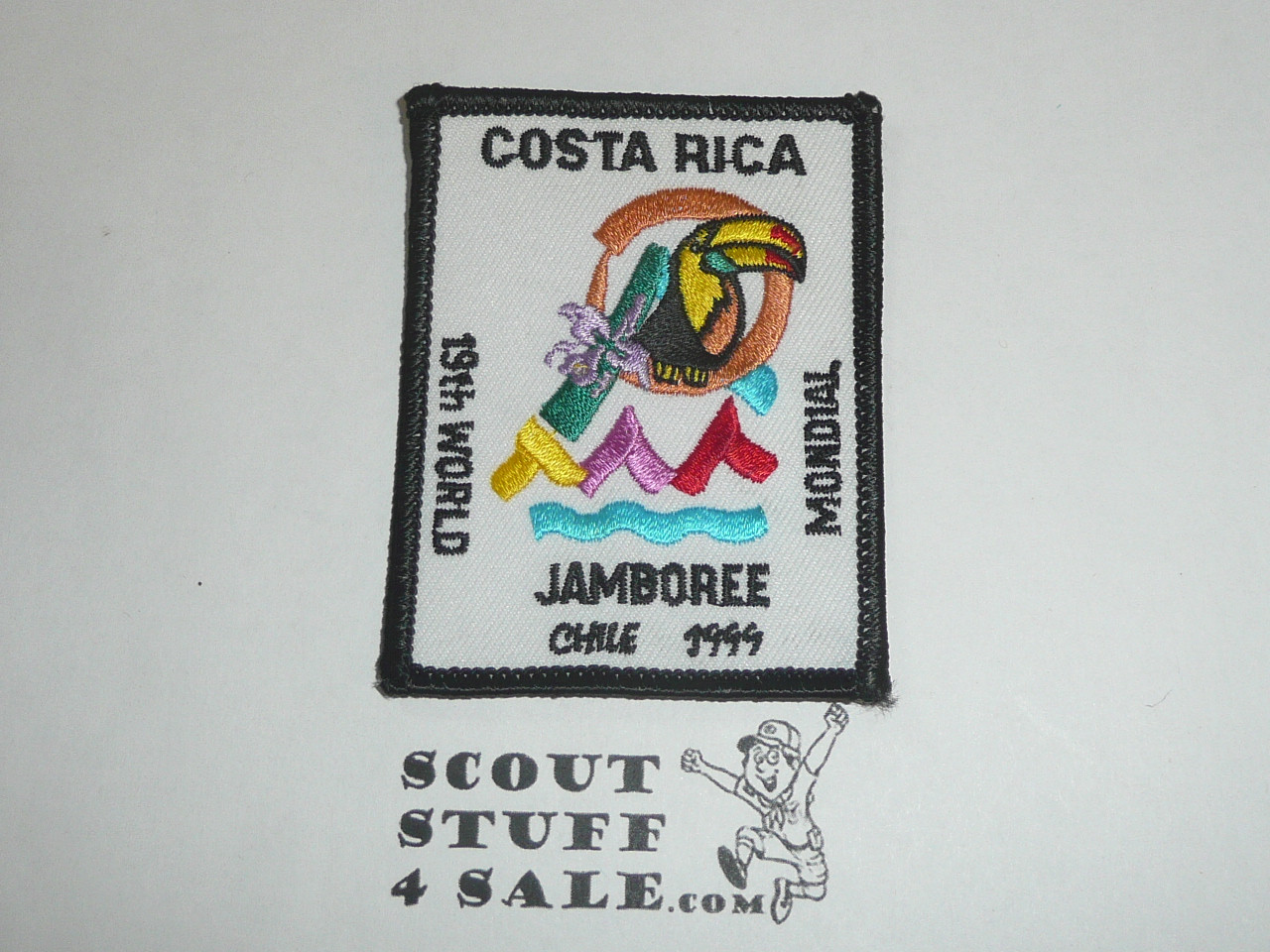 1999 Boy Scout World Jamboree Costa Rica Contingent Patch