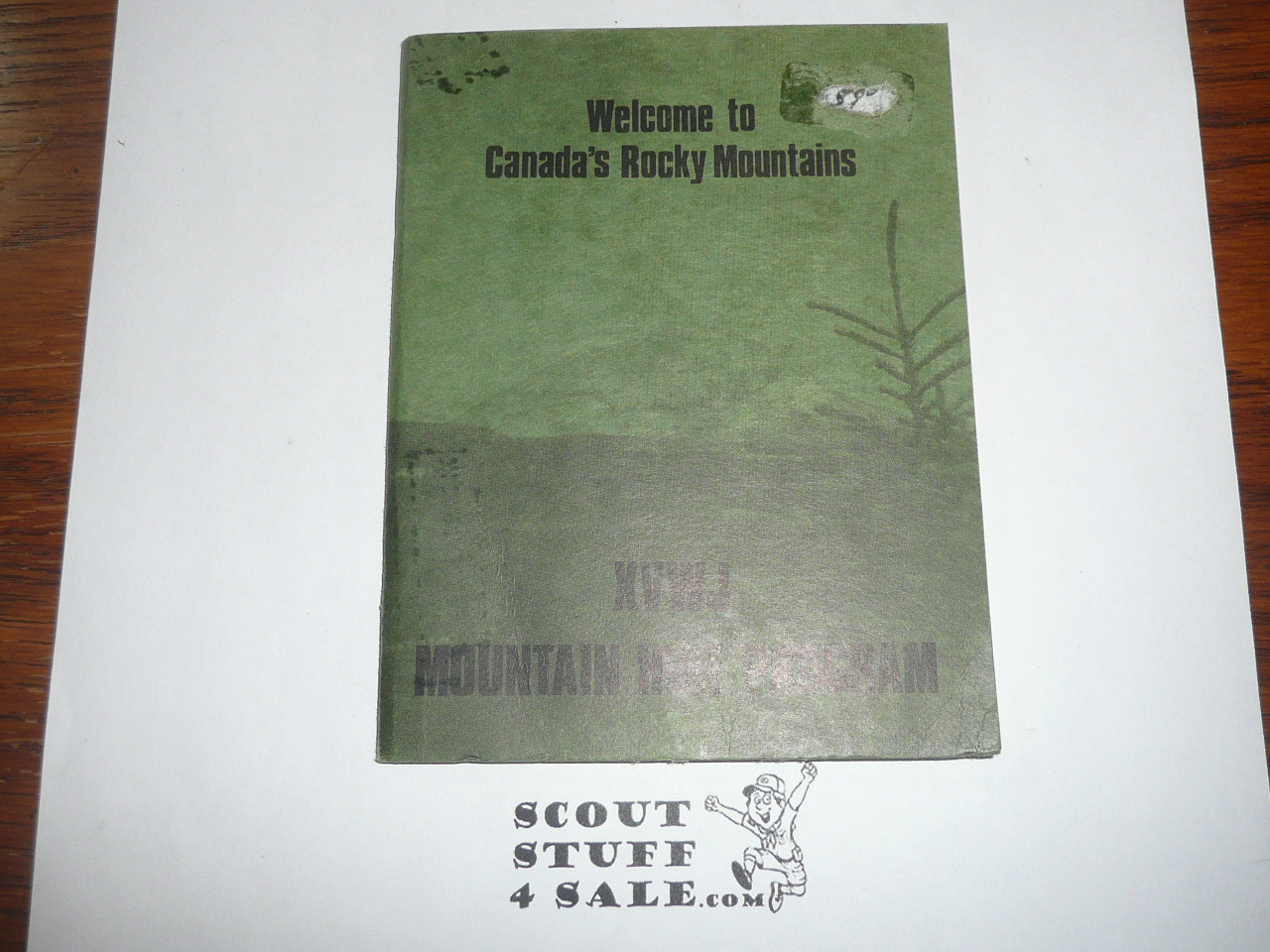 1983 World Jamboree Mountain Hike Program Book