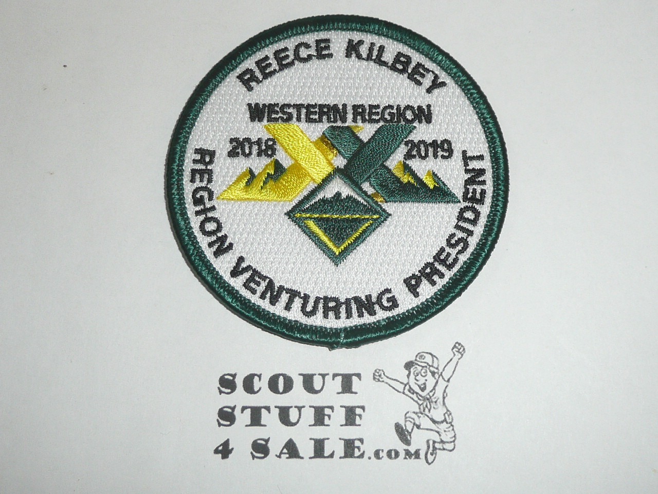 Western Region Centuring President Reece Kilbey Patch, 2018-2019