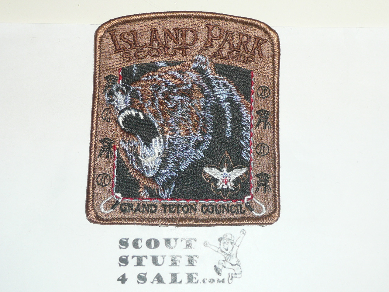 Island Park Scout Camp Patch, Grand Teton Council