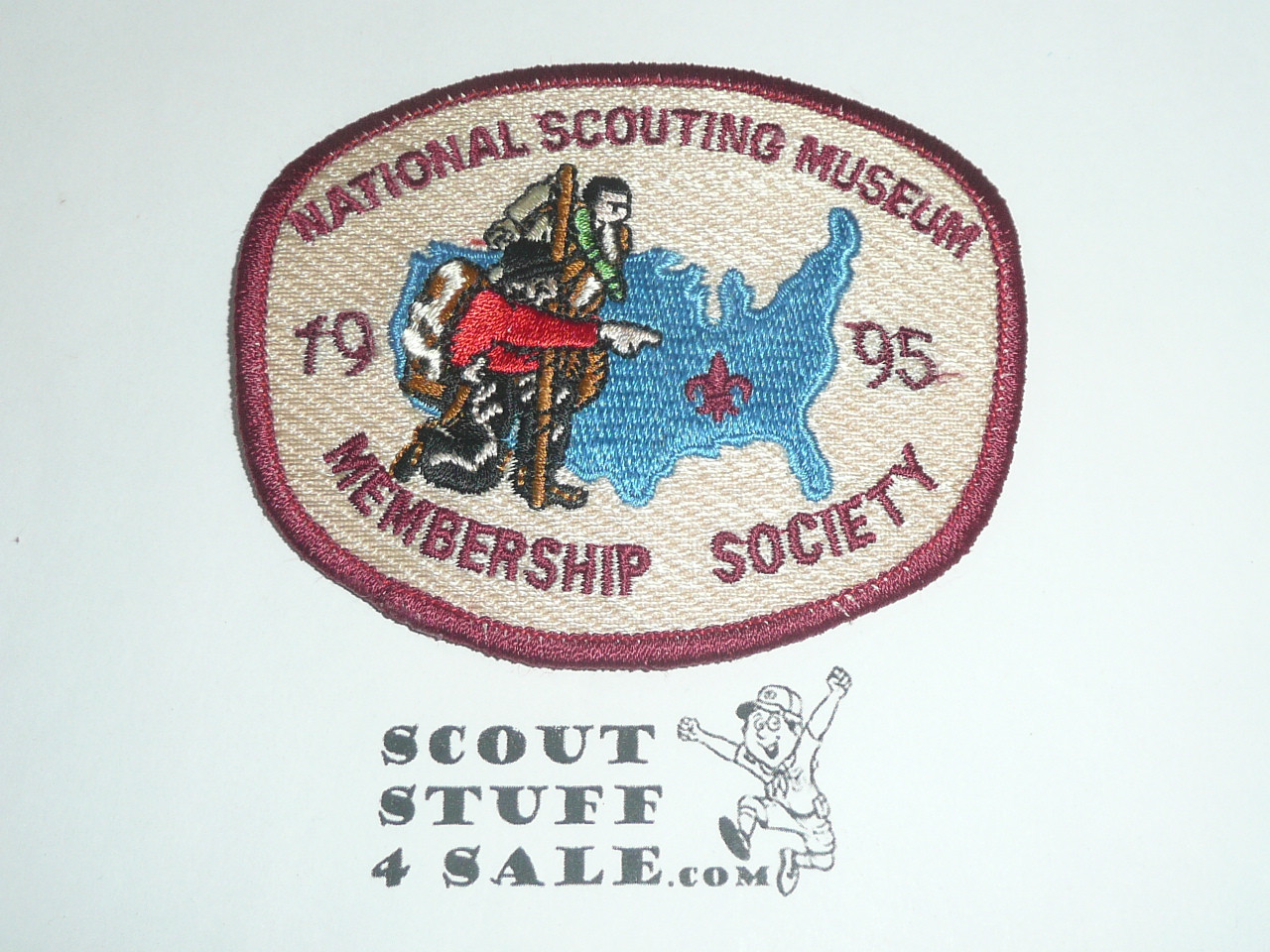 Boy Scouts of America National Scouting Museum Patch, Murray Kentucky, 1995