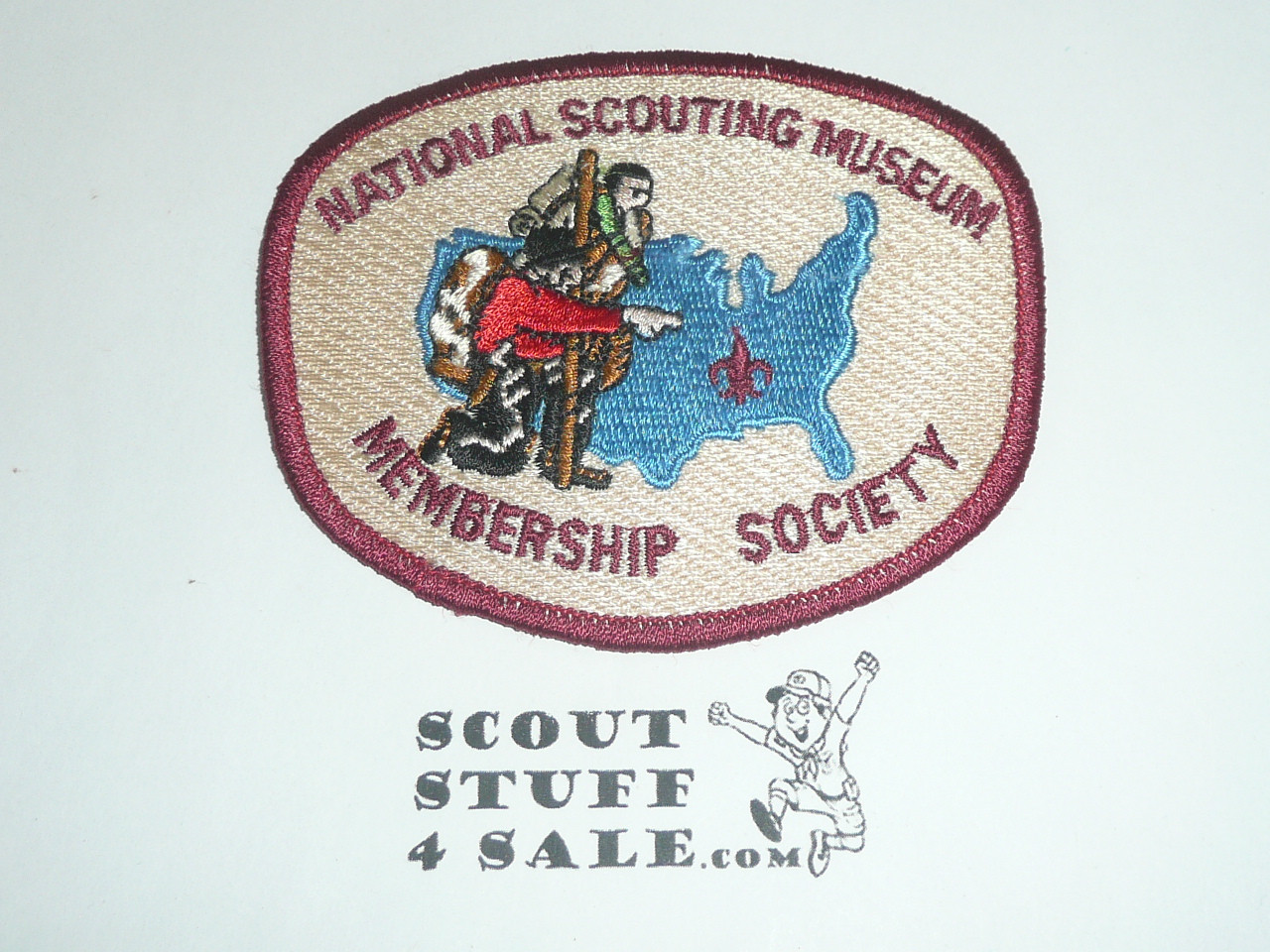 Boy Scouts of America National Scouting Museum Patch, Murray Kentucky, Membership Society