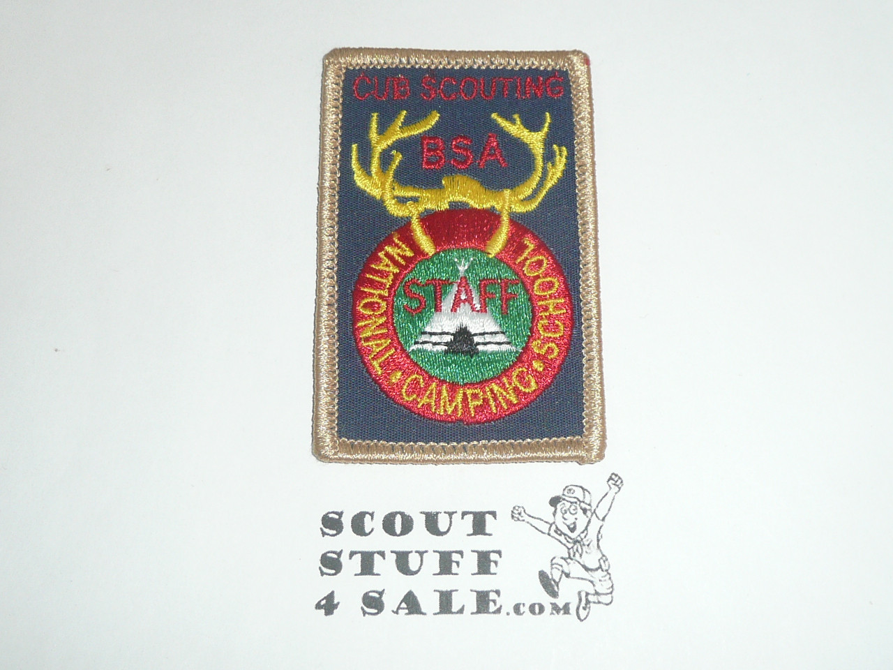 National Camp School r/e Cub Scouting Staff Patch