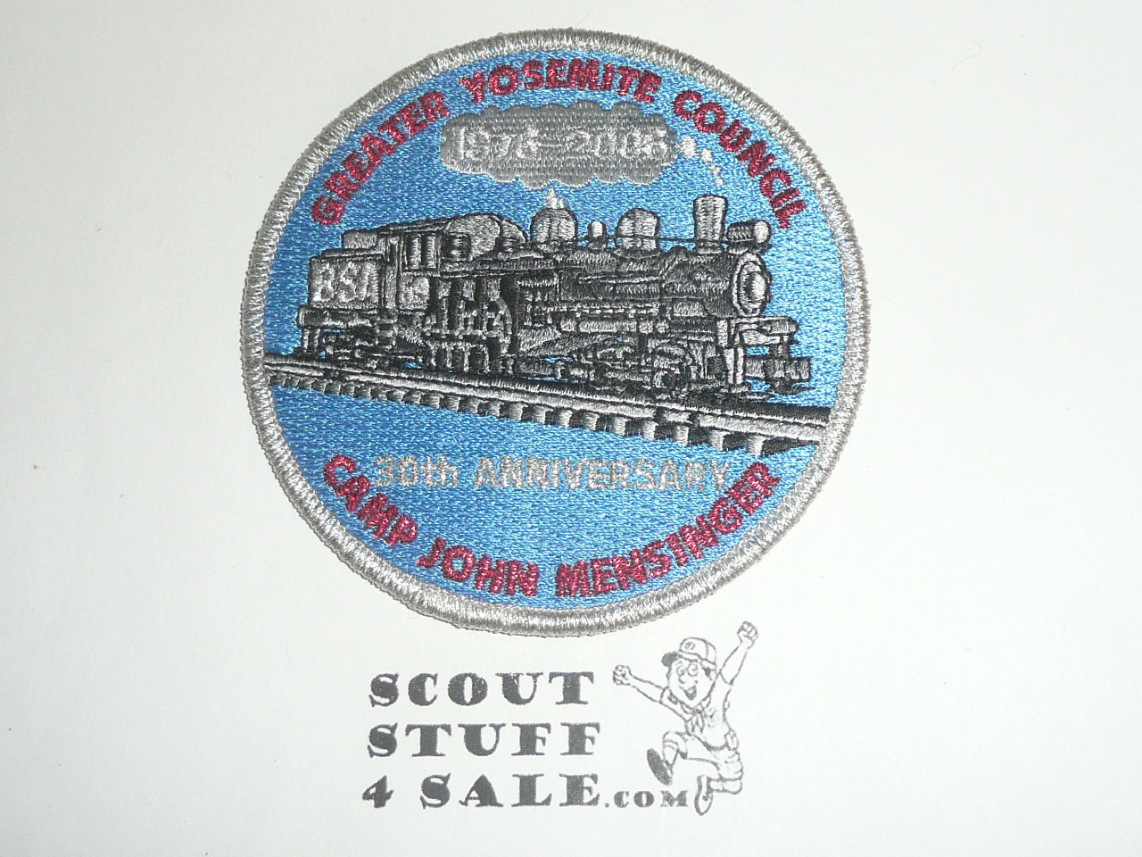 Camp John Mensinger Patch, Greater Yosemite Council, 2006 30th Anniversary