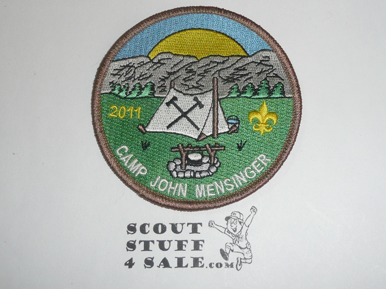 Camp John Mensinger Patch, Greater Yosemite Council, 2011