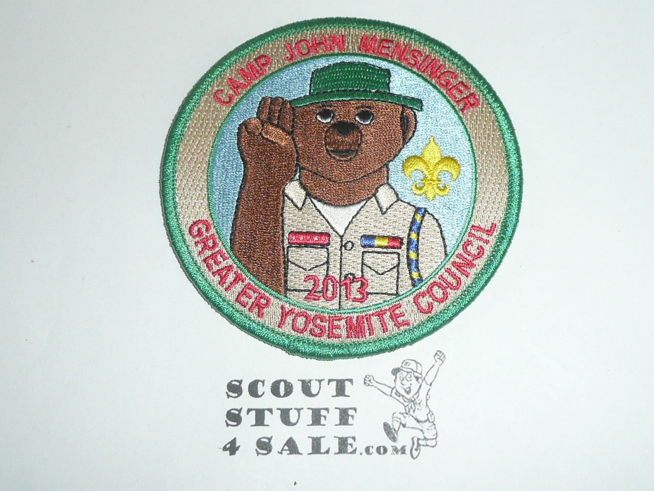 Camp John Mensinger Patch, Greater Yosemite Council, 2013