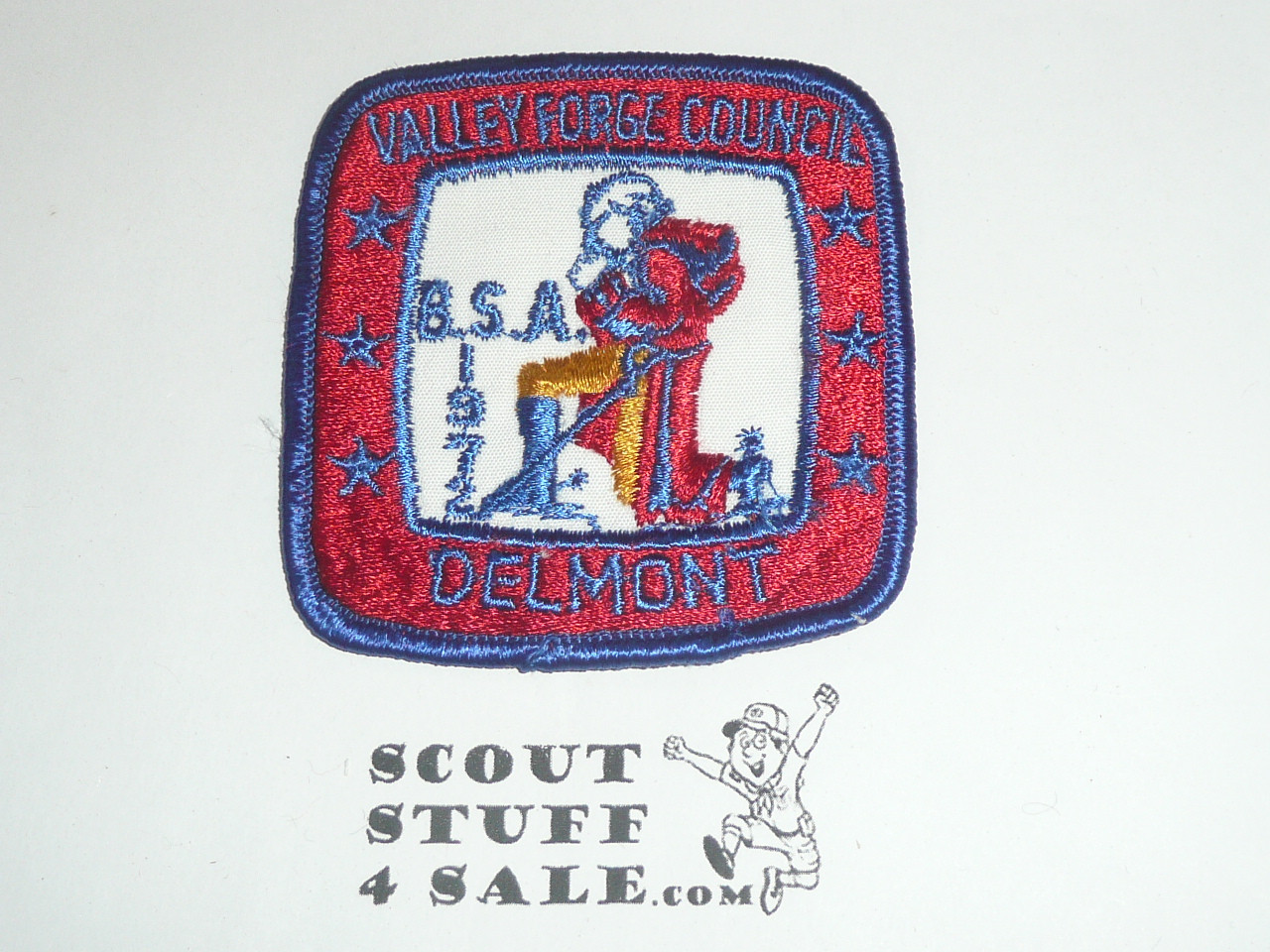 Delmont Scout Reservation Patch, Valley Forge Council, 1972