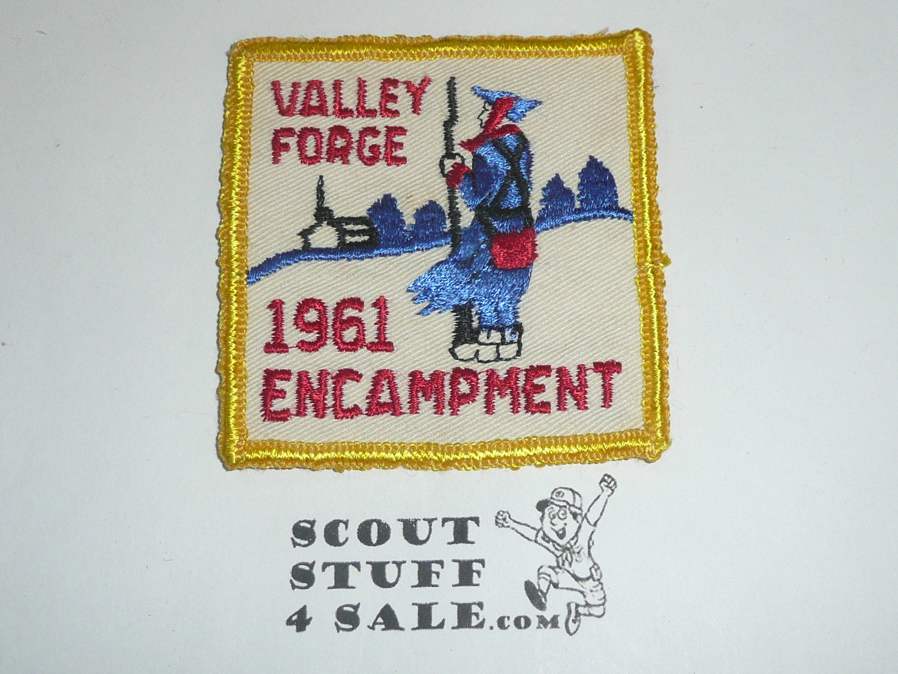 Valley Forge Council Encampment Patch, 1961