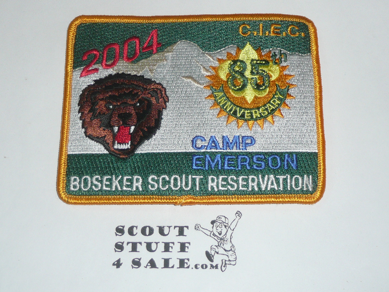 Camp Emerson Patch, Boseker Scout Reservation, California Inland Empire Council, 2004