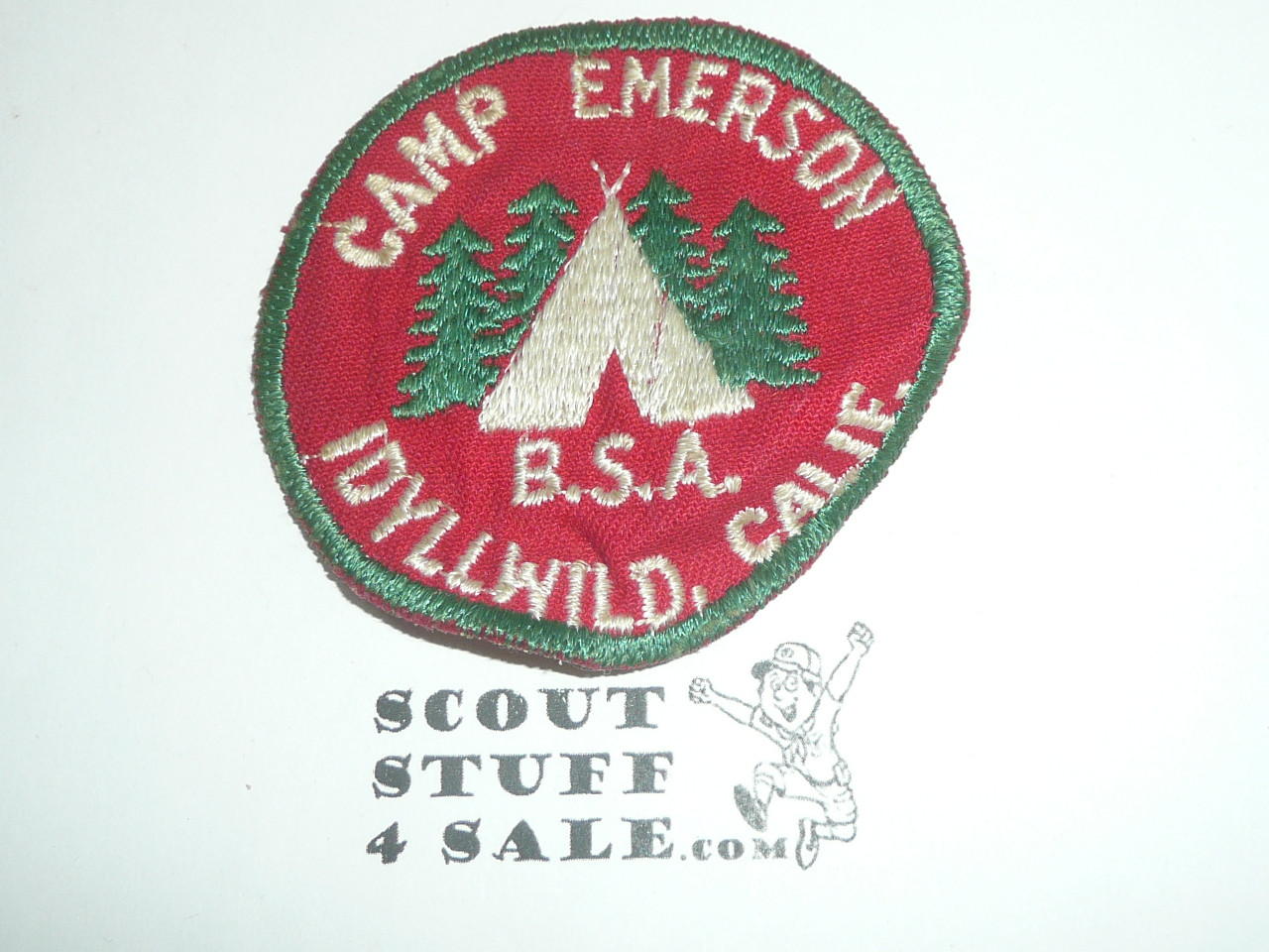 Camp Emerson c/e Patch, California Inland Empire Council, unused