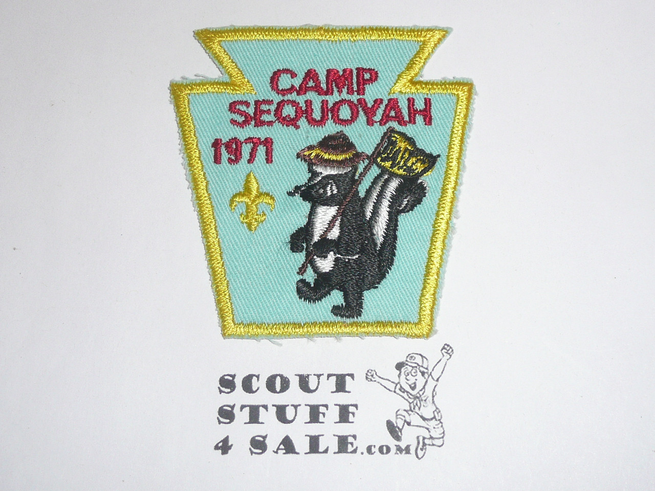 Camp Sequoyah Patch, Washington Trail Council, 1971