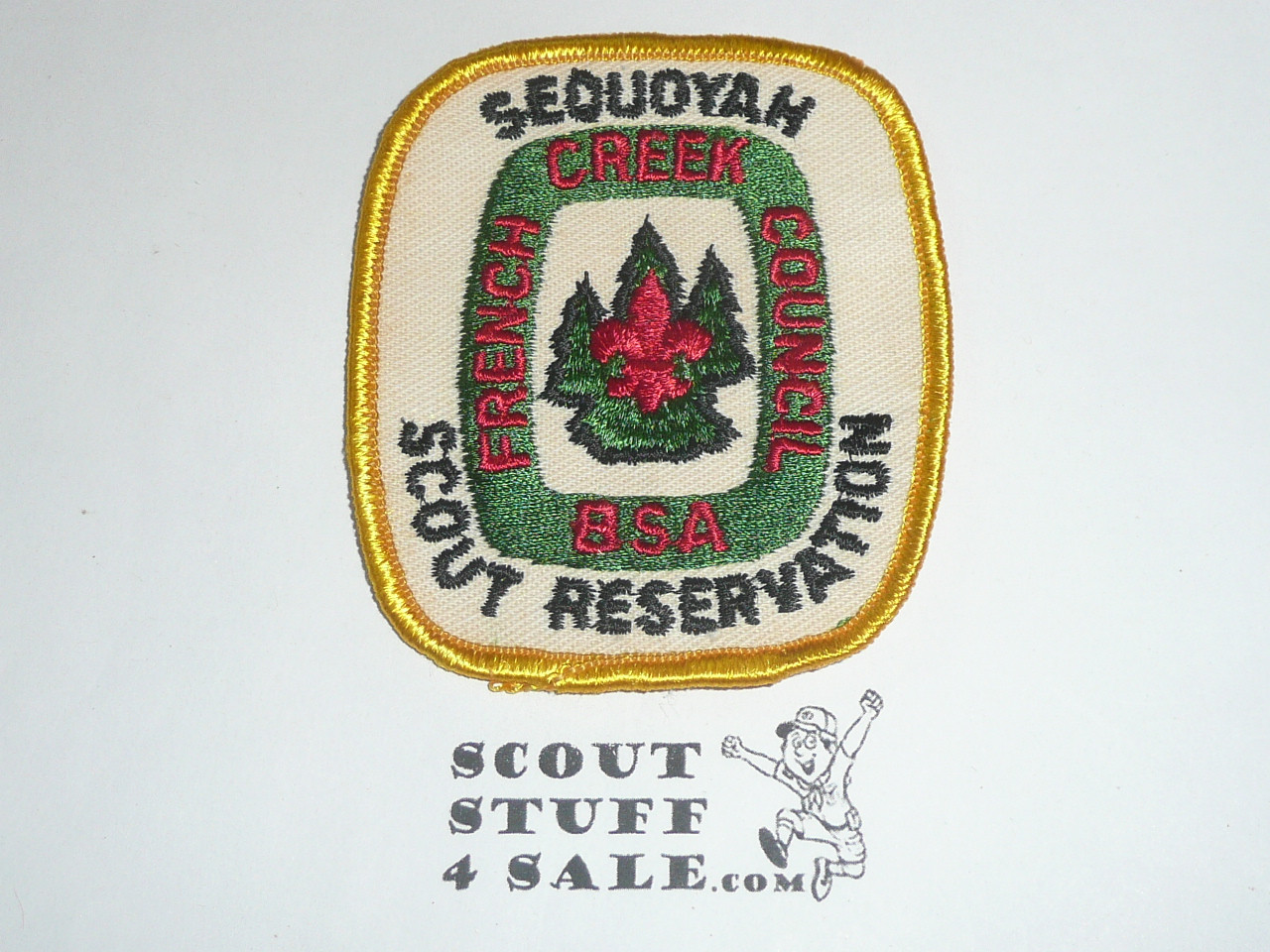 Sequoyah Scout Reservation Patch, French Creek Council, early 1970's