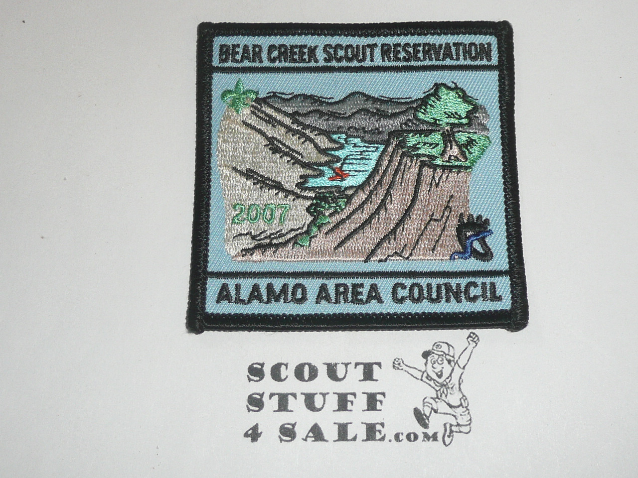 Bear Creek Scout Reservation Patch, Alamo Area Council, 2007