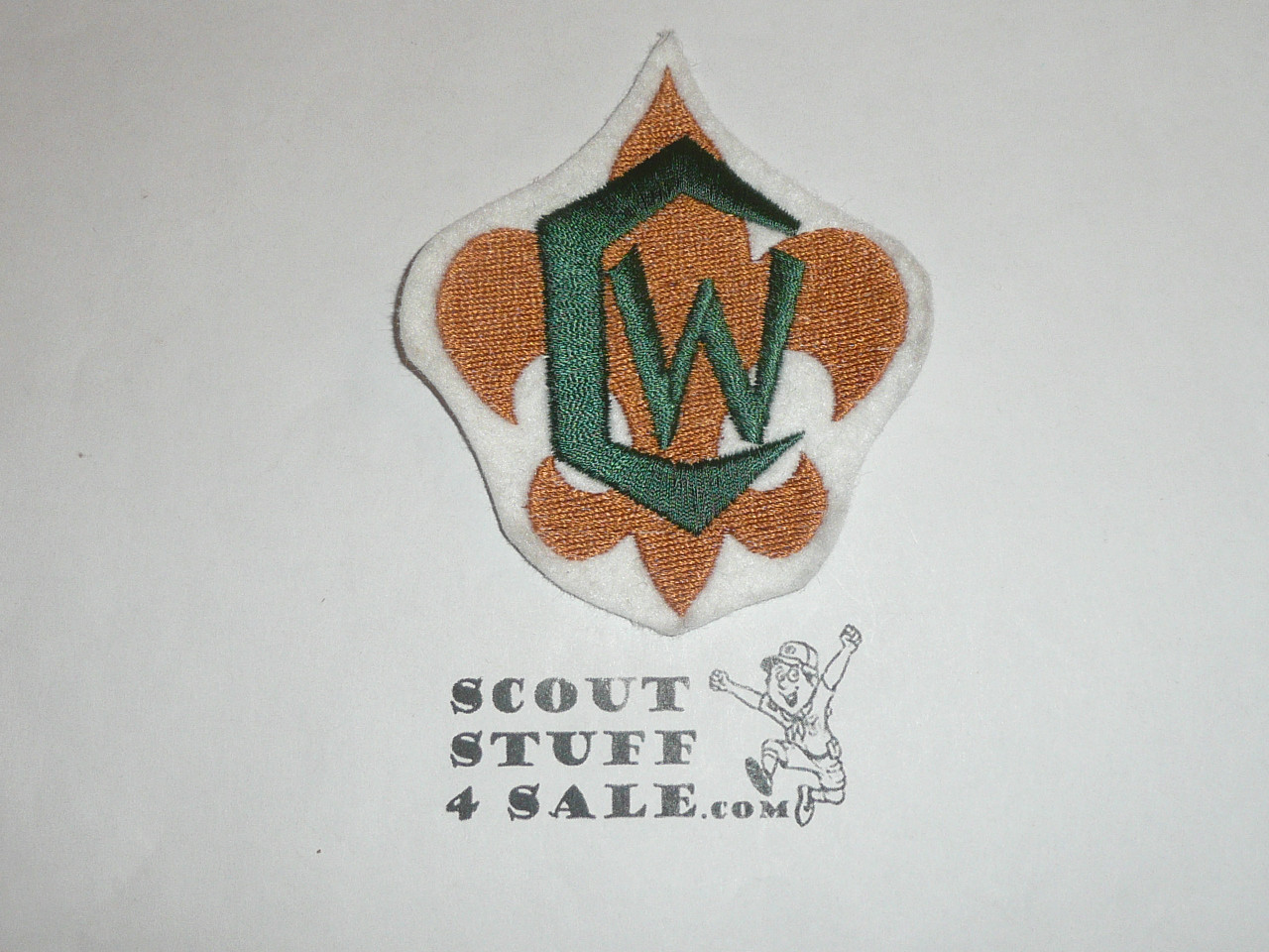 1990's Camp Whitsett Felt Patch used Staff Neckerchiefs - Scout