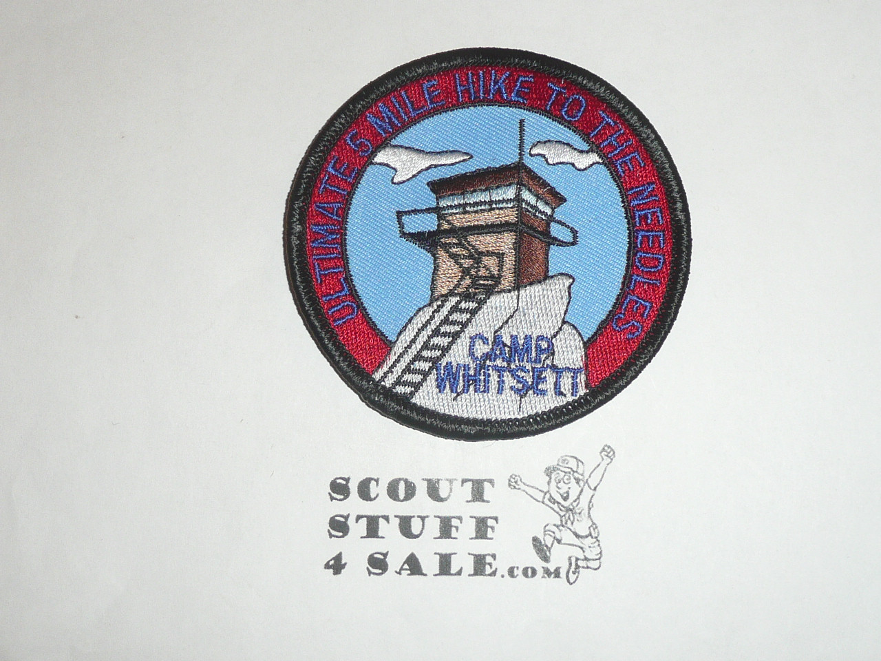 1990's Camp Whitsett Needles Hike Patch - Scout