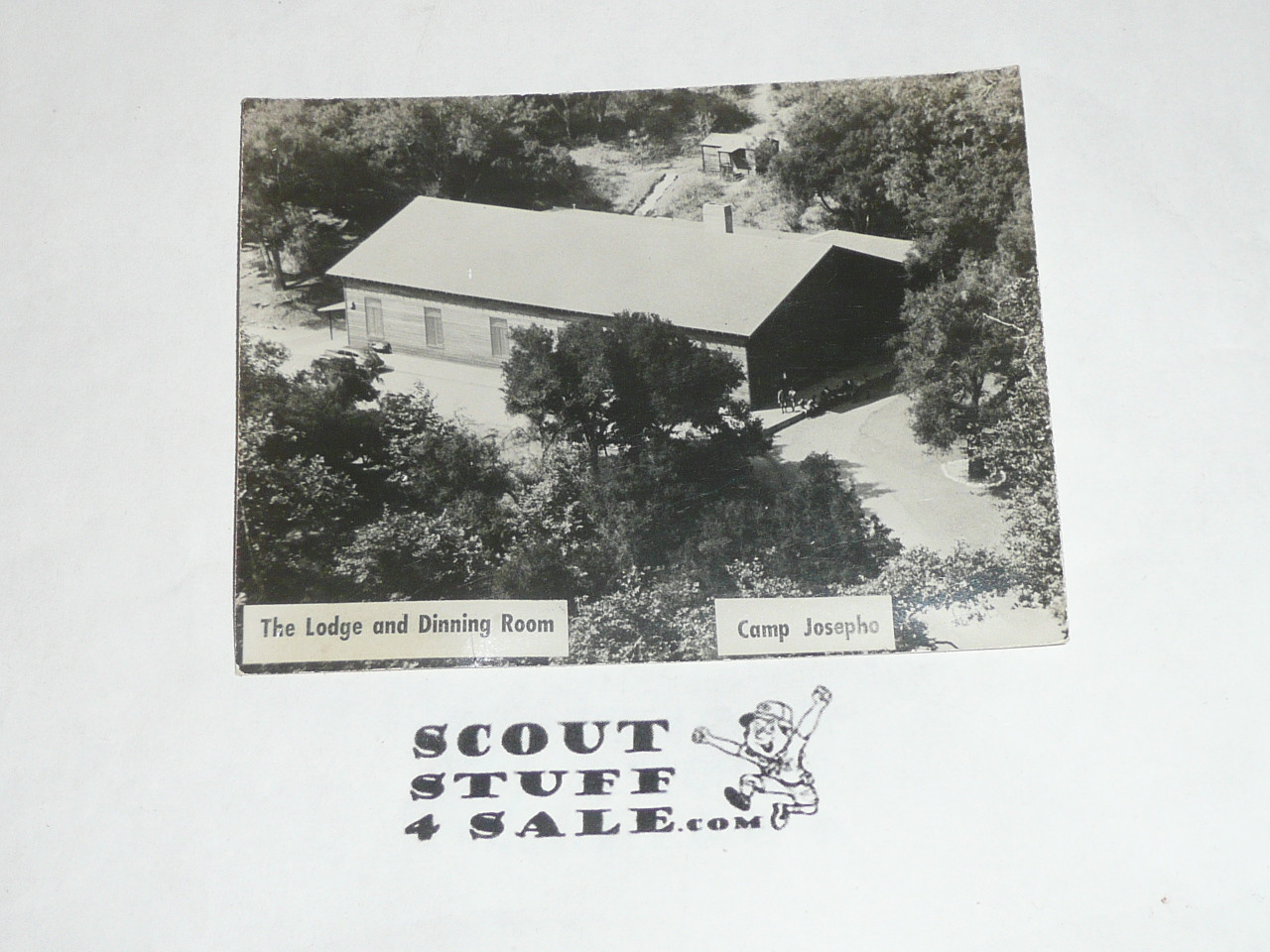 1950's Souvenir Photo of Camp Josepho Lodge, Crescent Bay Area Council