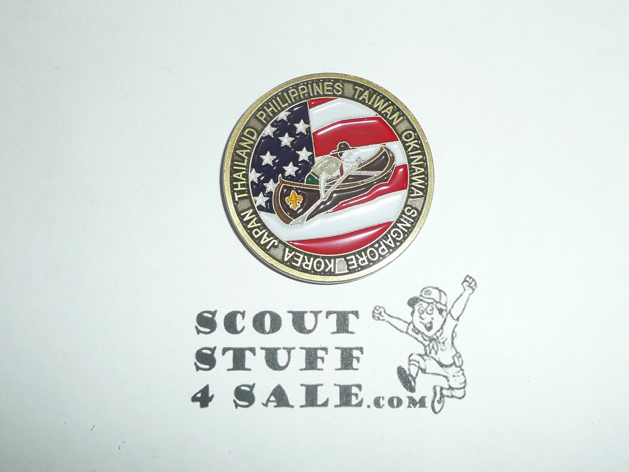 Far East Council Challenge Coin - Boy Scout
