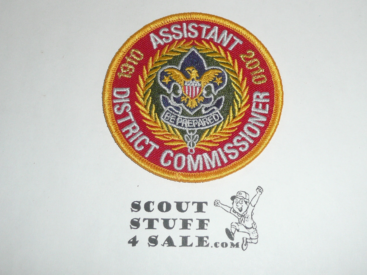 Assistant District Commissioner Patch, 2010, 100th Anniversary