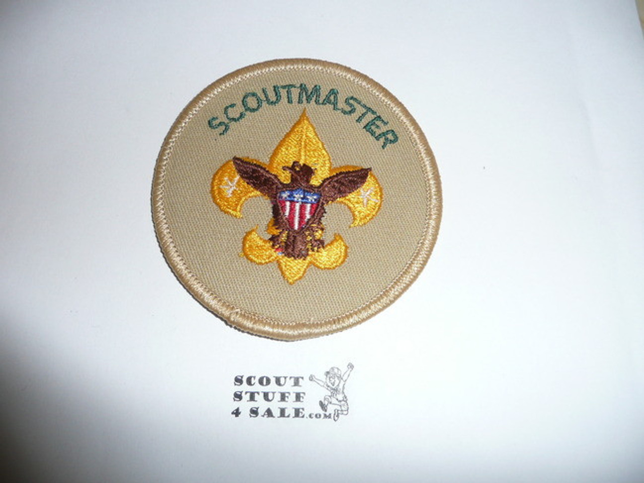 Scoutmaster Patch (SM10), 1989-current, lite use