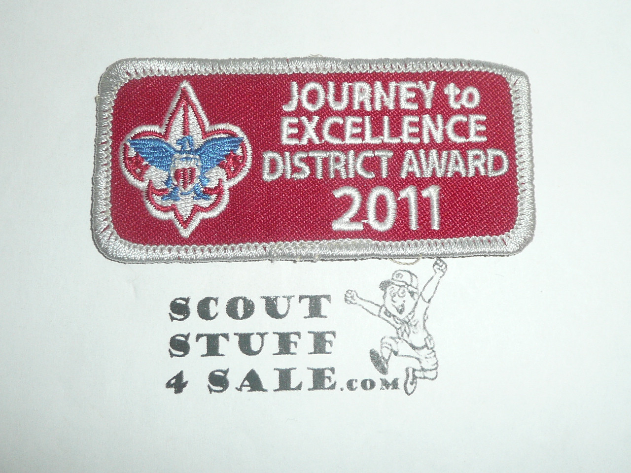 Journey to Excellence Quality District Award Patch, 2011