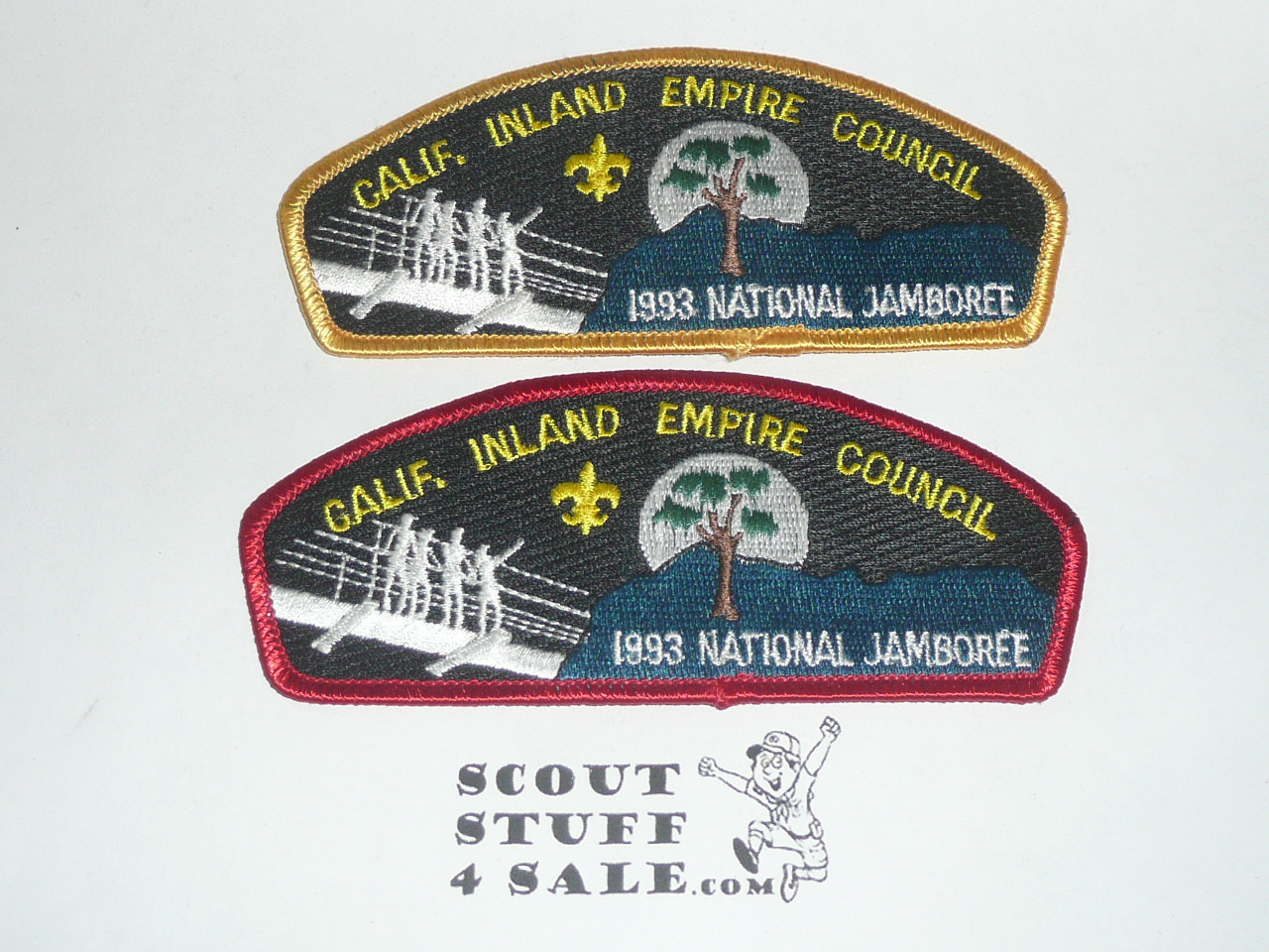 1993 National Jamboree JSP - California Inland Empire Council, 2 different