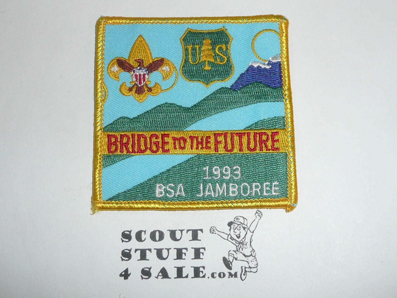 1993 National Jamboree Forest Service Patch