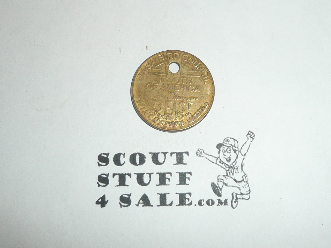 1973 National Jamboree Piasa Bird Council coin/token
