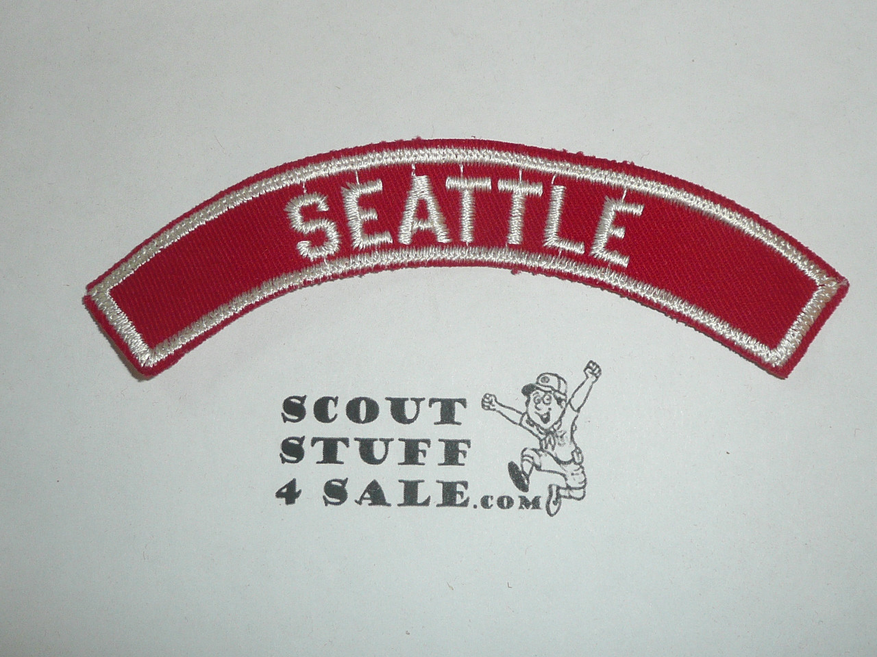 SEATTLE Red and White Community Strip