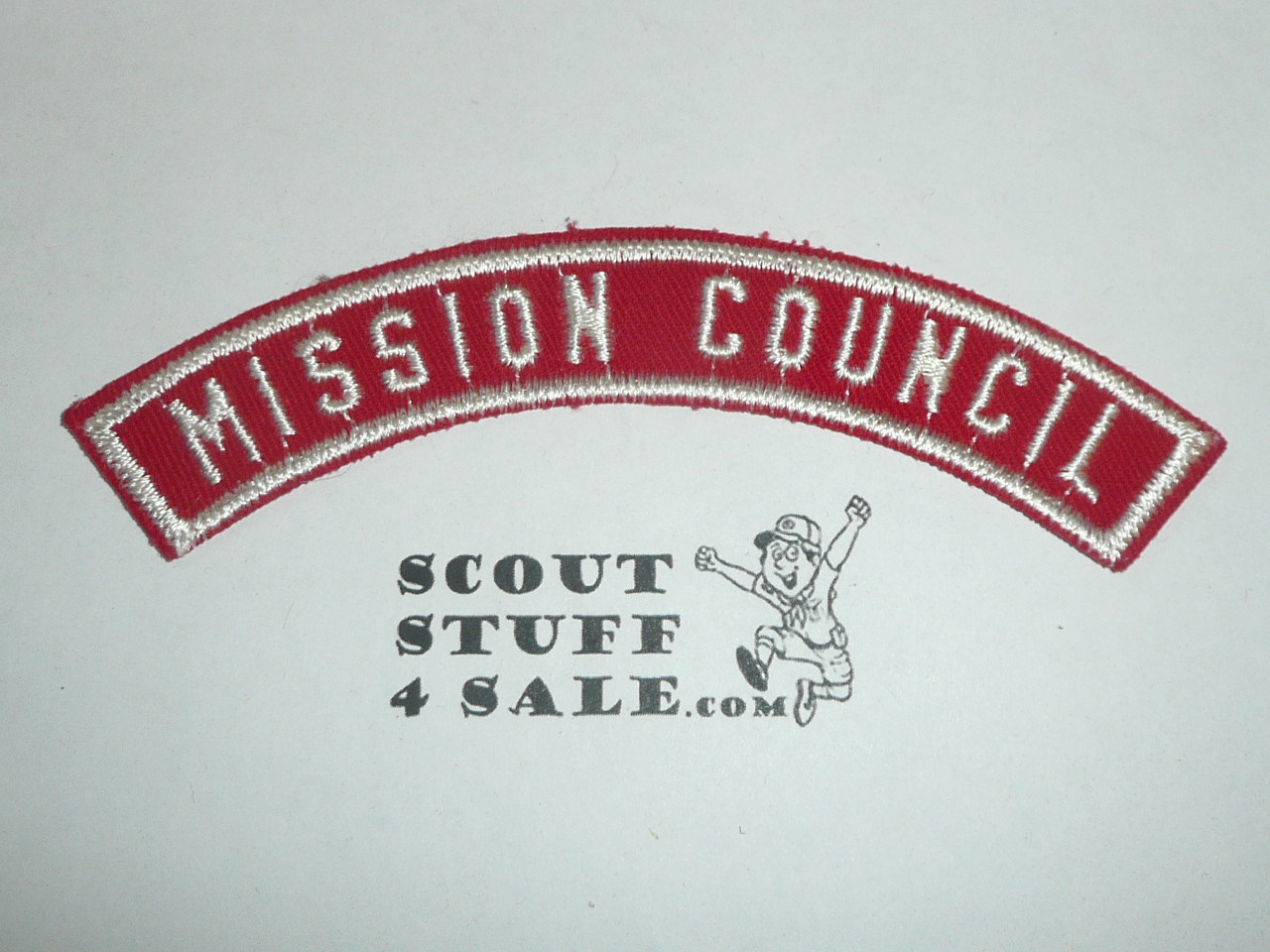 MISSION COUNCIL Red and White Council Strip