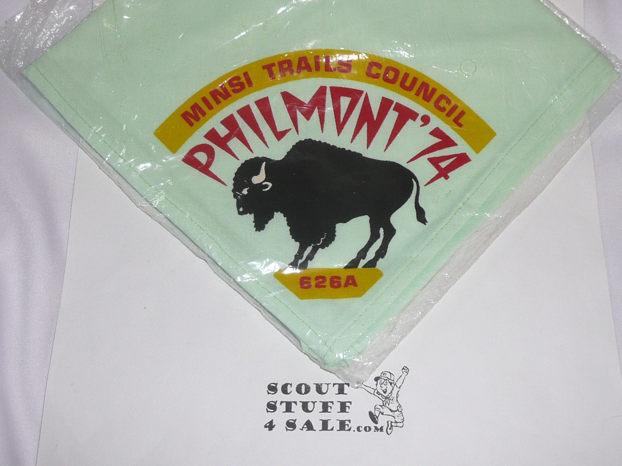 Philmont Scout Ranch, Minsi Trails Council 1974 Contingent Neckerchief