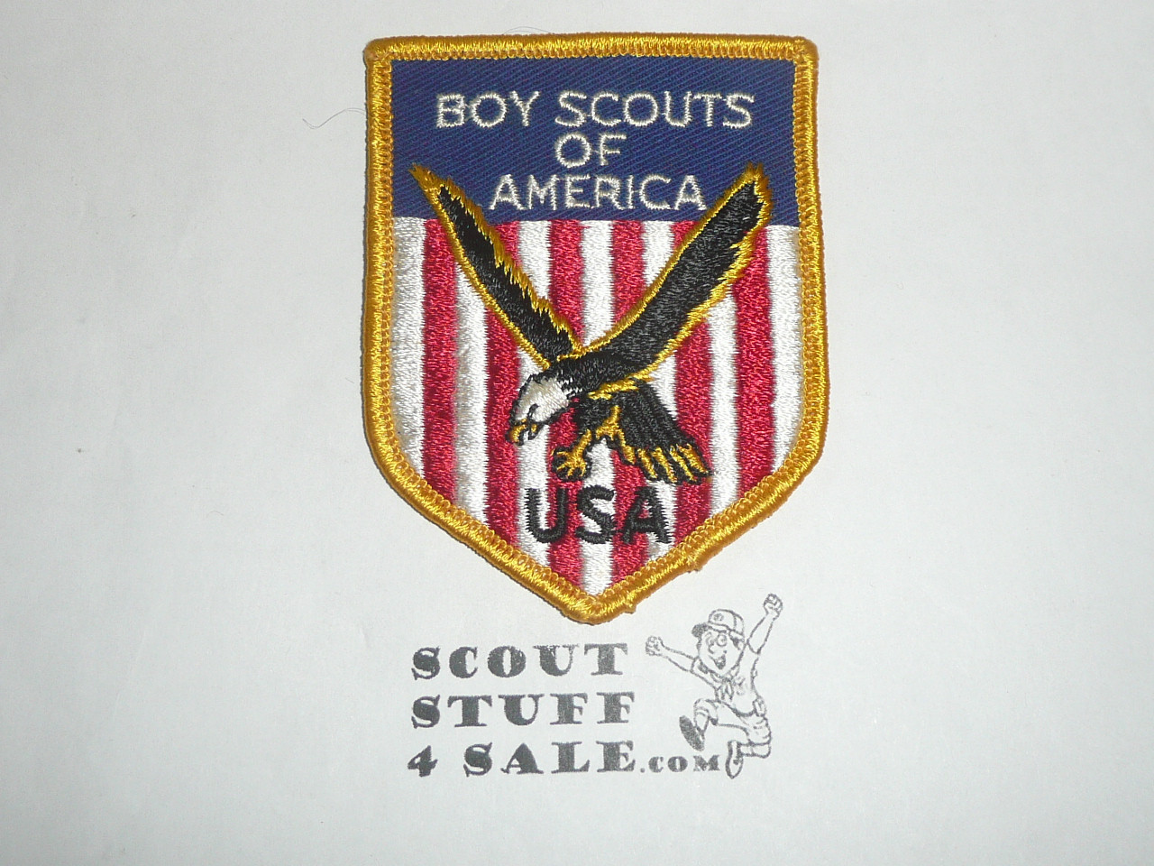 1963 Boy Scout World Jamboree USA Contingent Patch